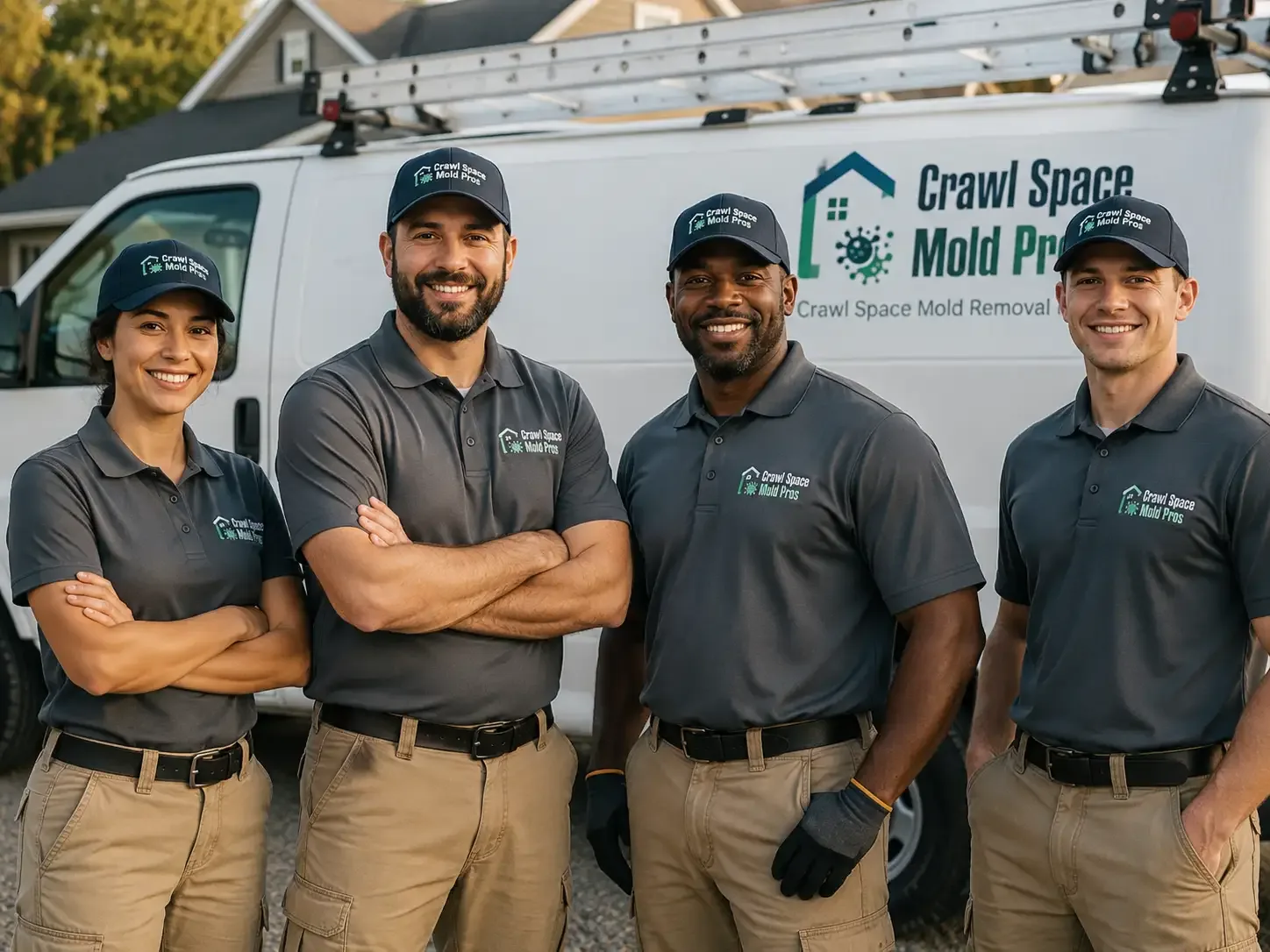 Crawl Space Mold Removal company in Center Line, MI